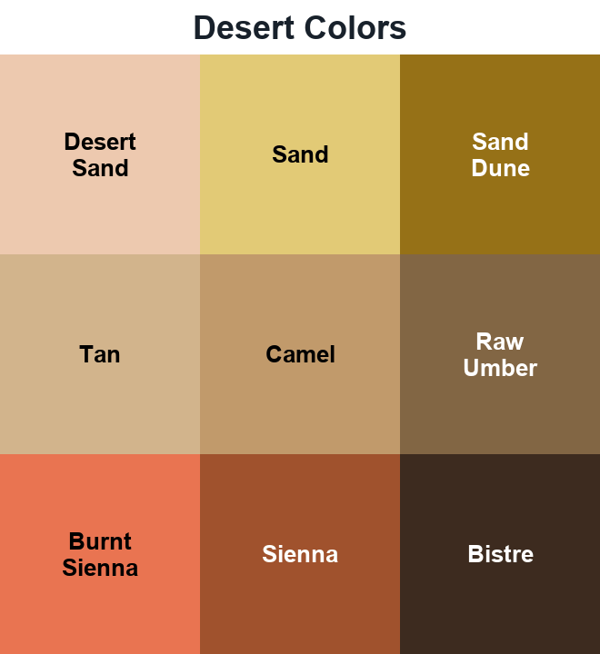 Desert Colors