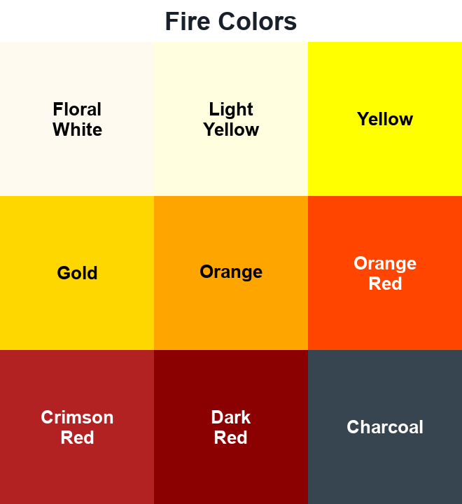 Fire Colors