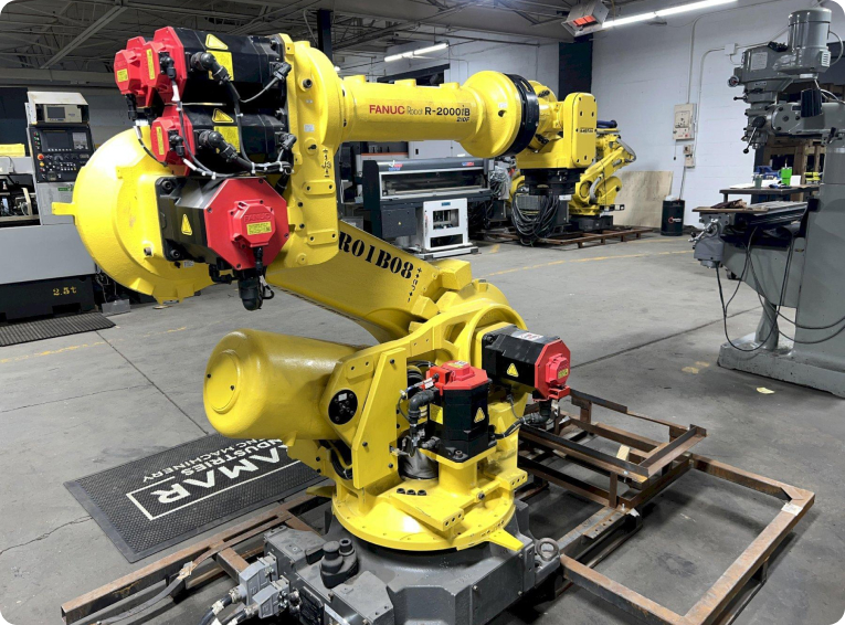 Industrial Equipment being loaded onto a truck which was sold by ListingHippo. The equipment is Robotics & Automation Equipment