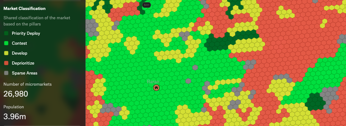 Demand and access, side by side