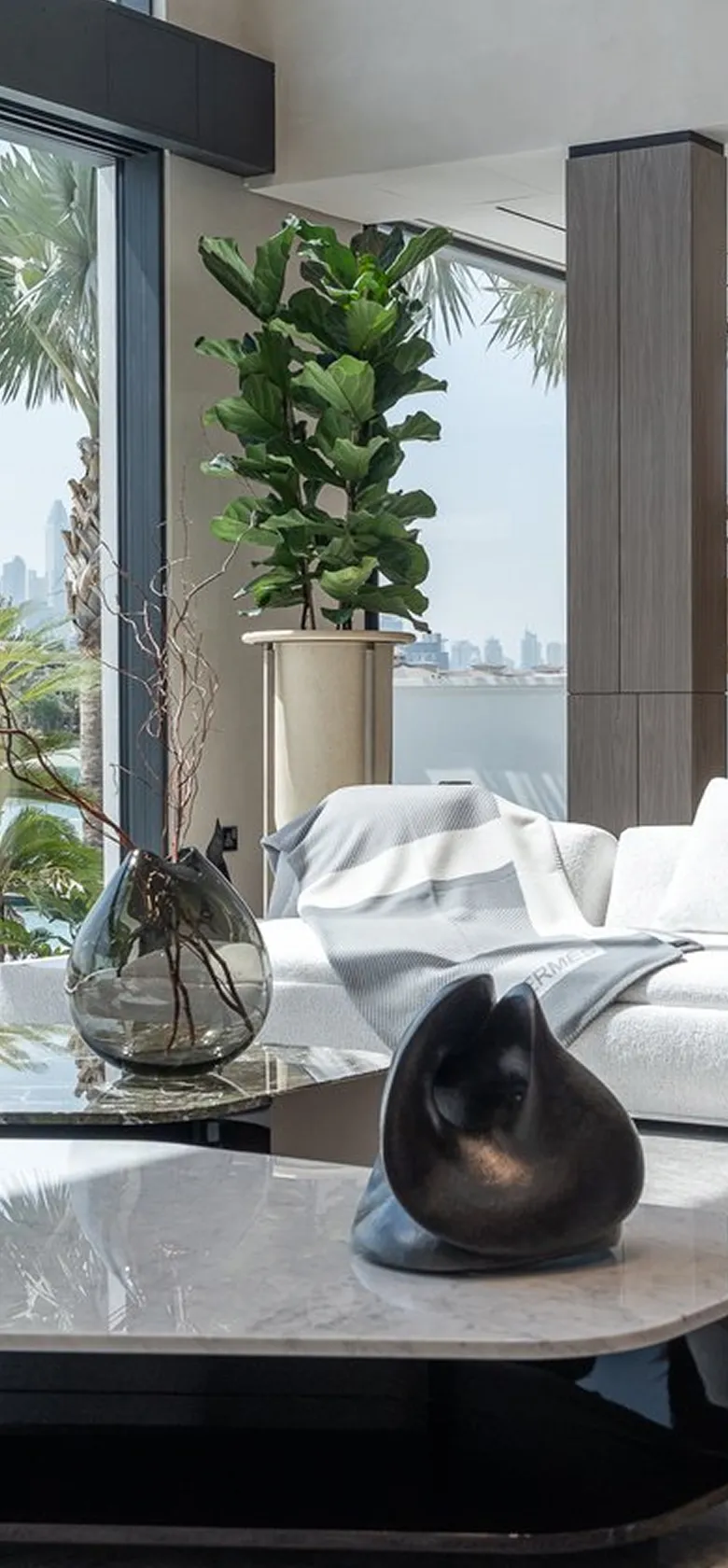 Contemporary living room interior fit out