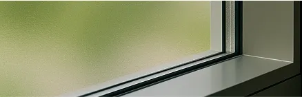 Gradient Frosted Glass finish