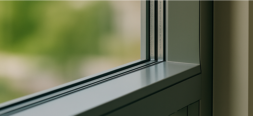 Double glazed glass