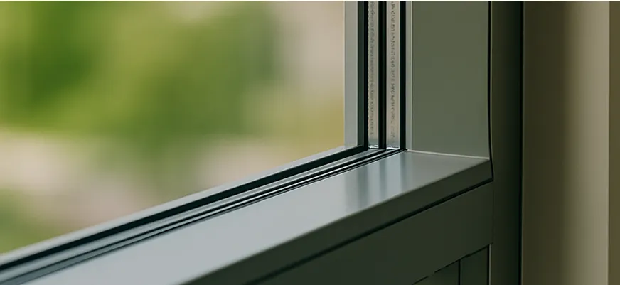 Double glazed glass