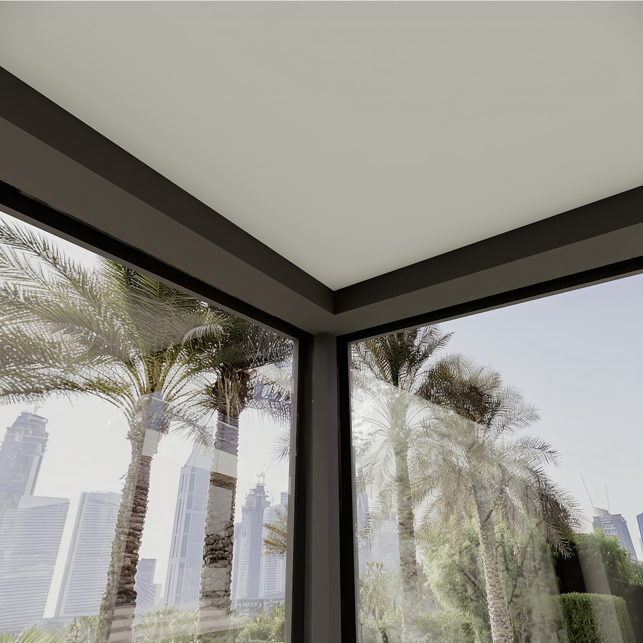 Modern Aluminum FIxed Glass Window