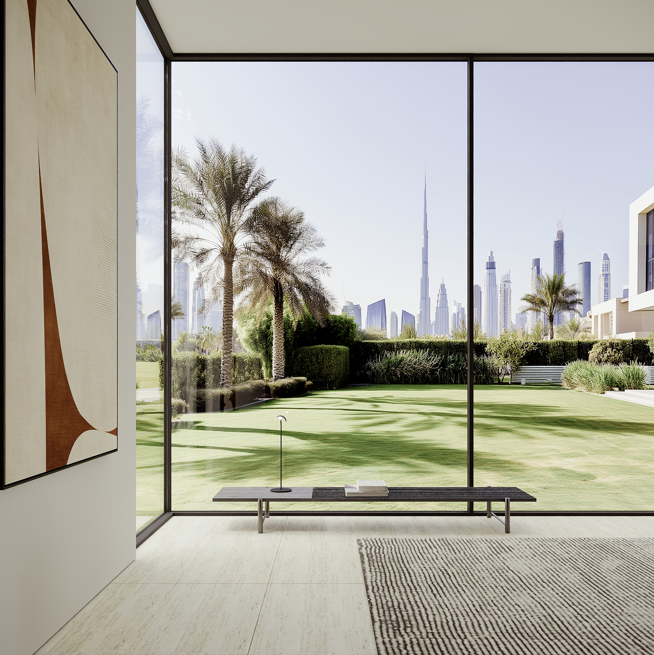 Slim Frame Aluminum Glass Window