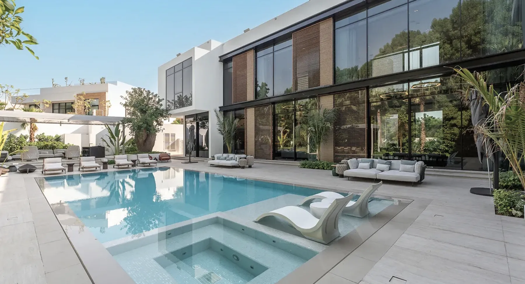 Custom villa architecture and interior design in Dubai Hills