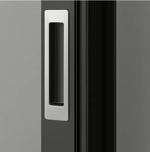 recessed handle