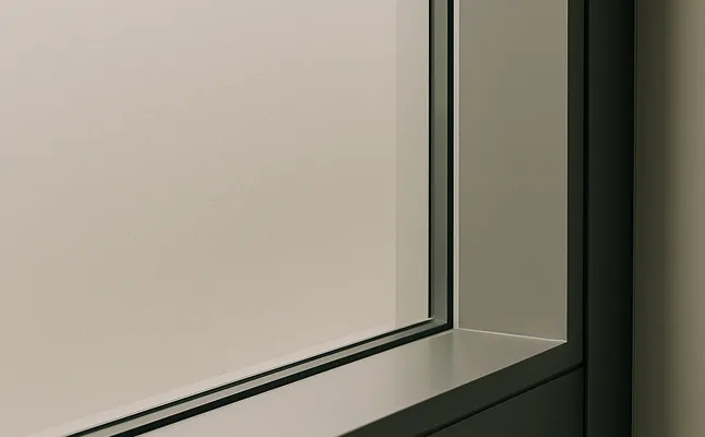 acid-etched glass