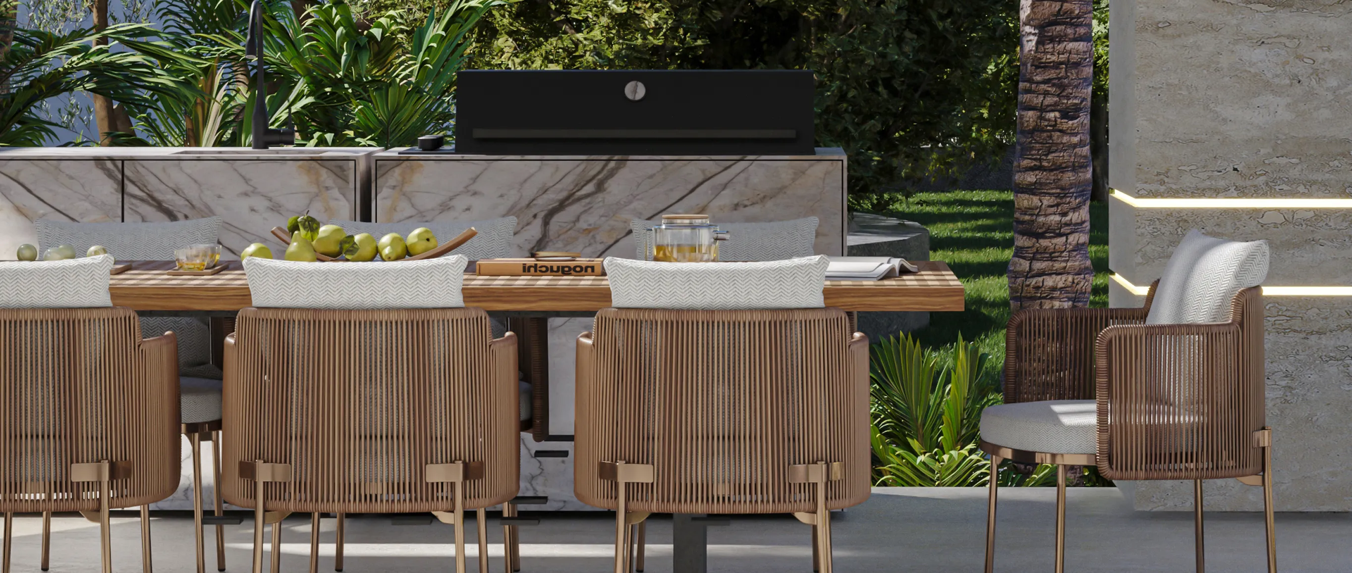 Outdoor furniture bespoke joinery and design