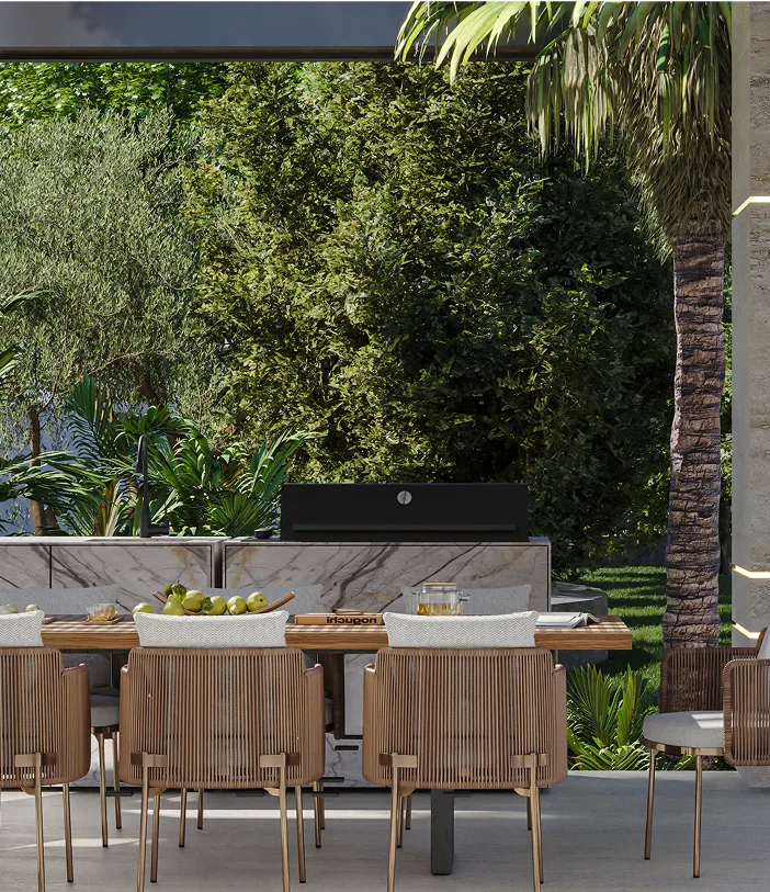 Outdoor furniture bespoke joinery and design