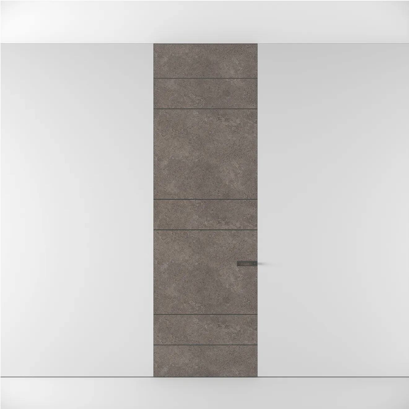 CONCEALED DOOR IN NOCE ALAMBRA VINEER