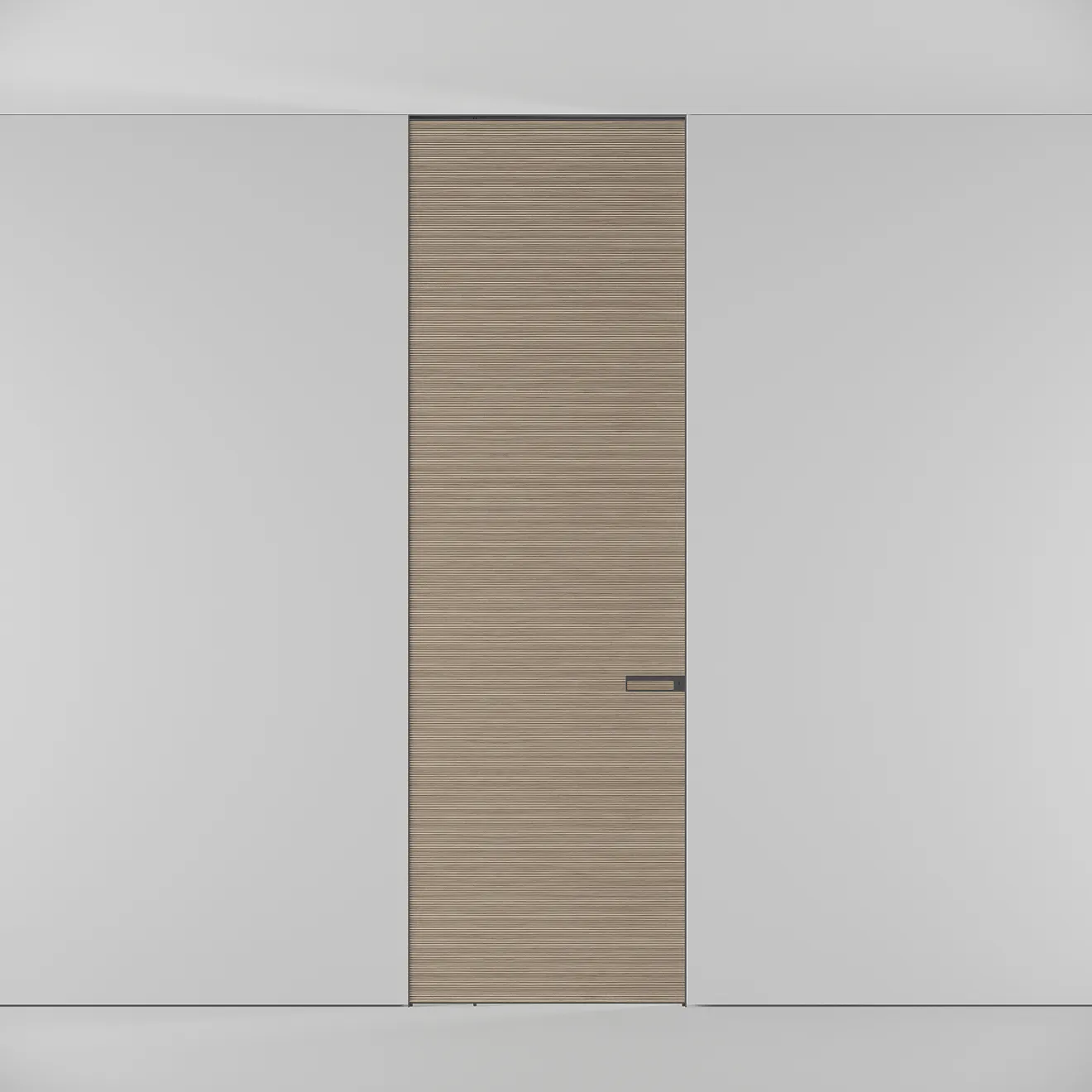 LEATHER DOOR HANDLE WITH STITCHING