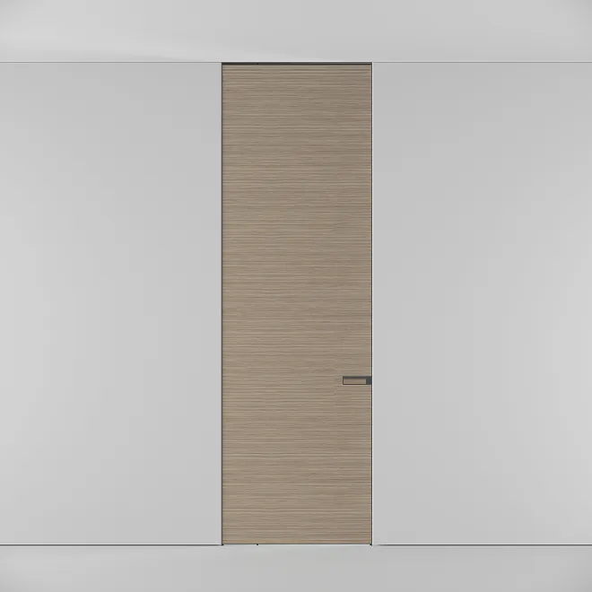 HIDDEN DOOR IN FROST GREY