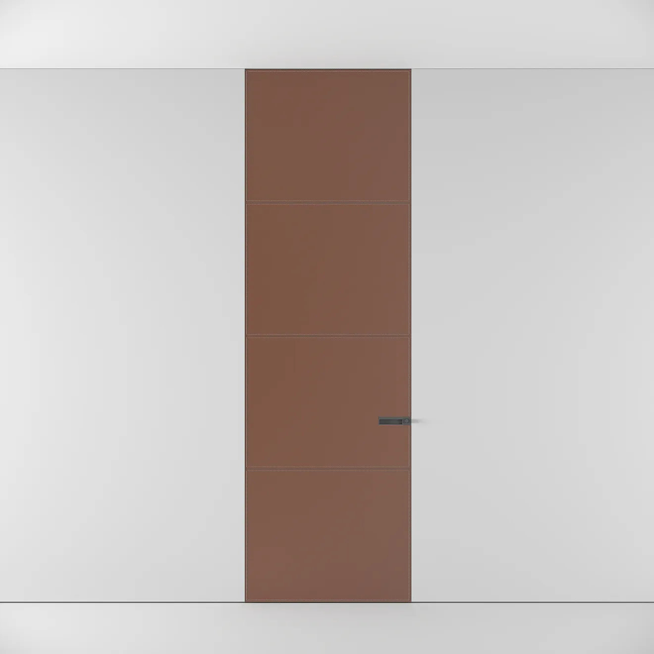 HIDDEN DOOR IN FROST GREY