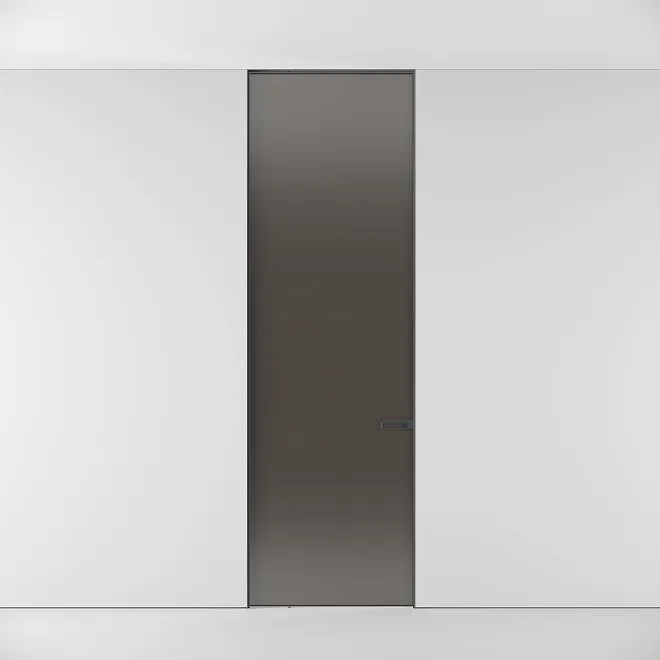 HIDDEN DOOR IN FROST GREY