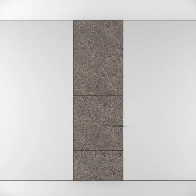 HIDDEN DOOR IN FROST GREY
