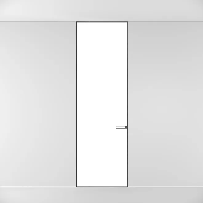 HIDDEN DOOR IN CUSTOM FINISH