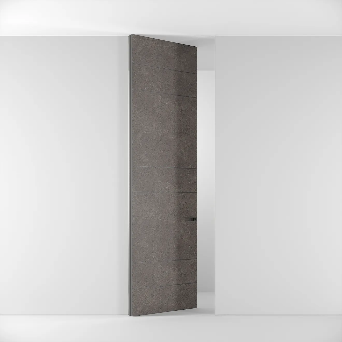 CONCEALED DOOR IN NOCE ALAMBRA VINEER