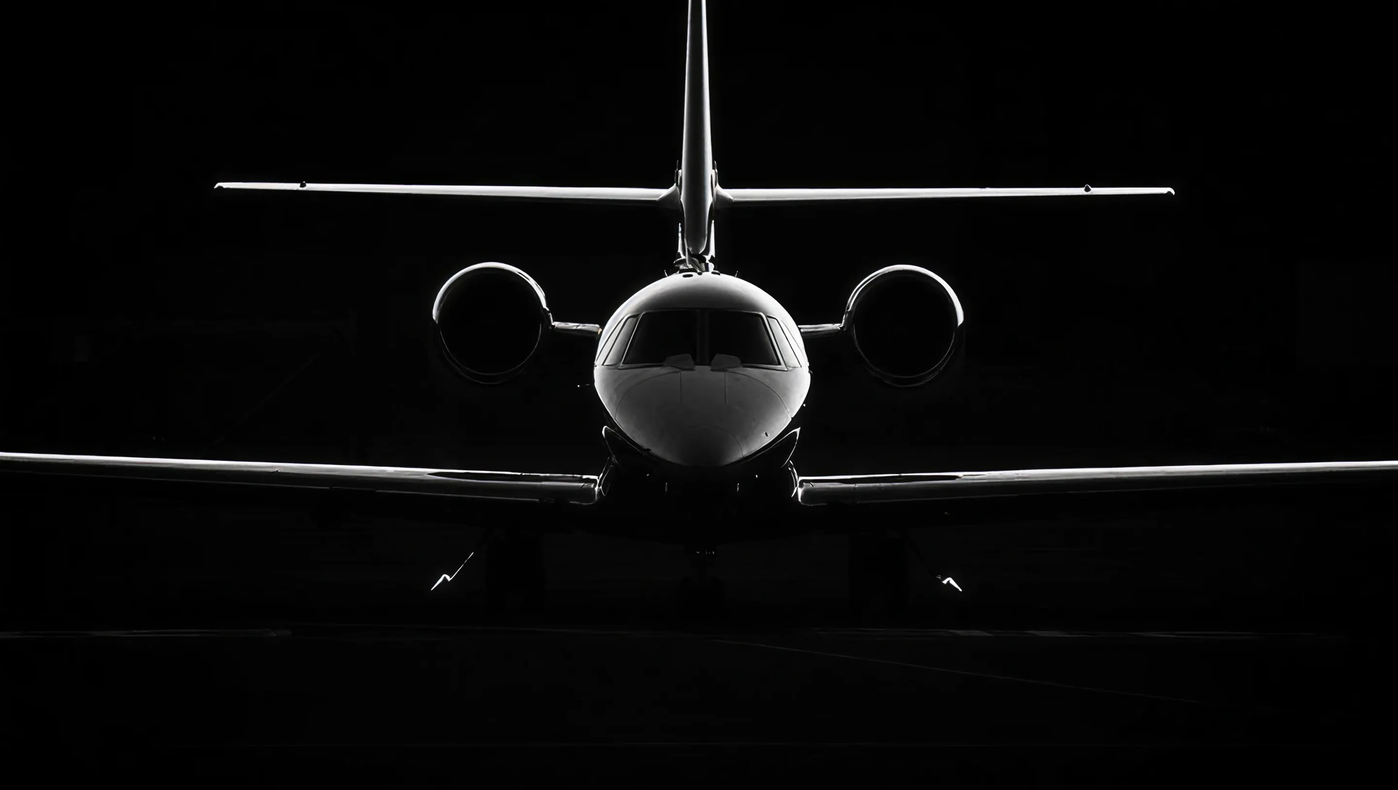Luxury private jet interior design with sleek finishes by Rayfitout