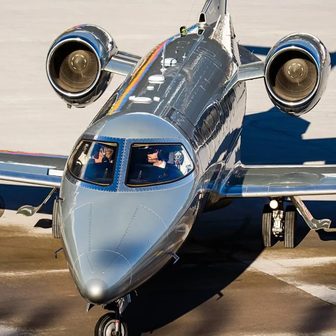 Custom private jet interior design by Rayfitout
