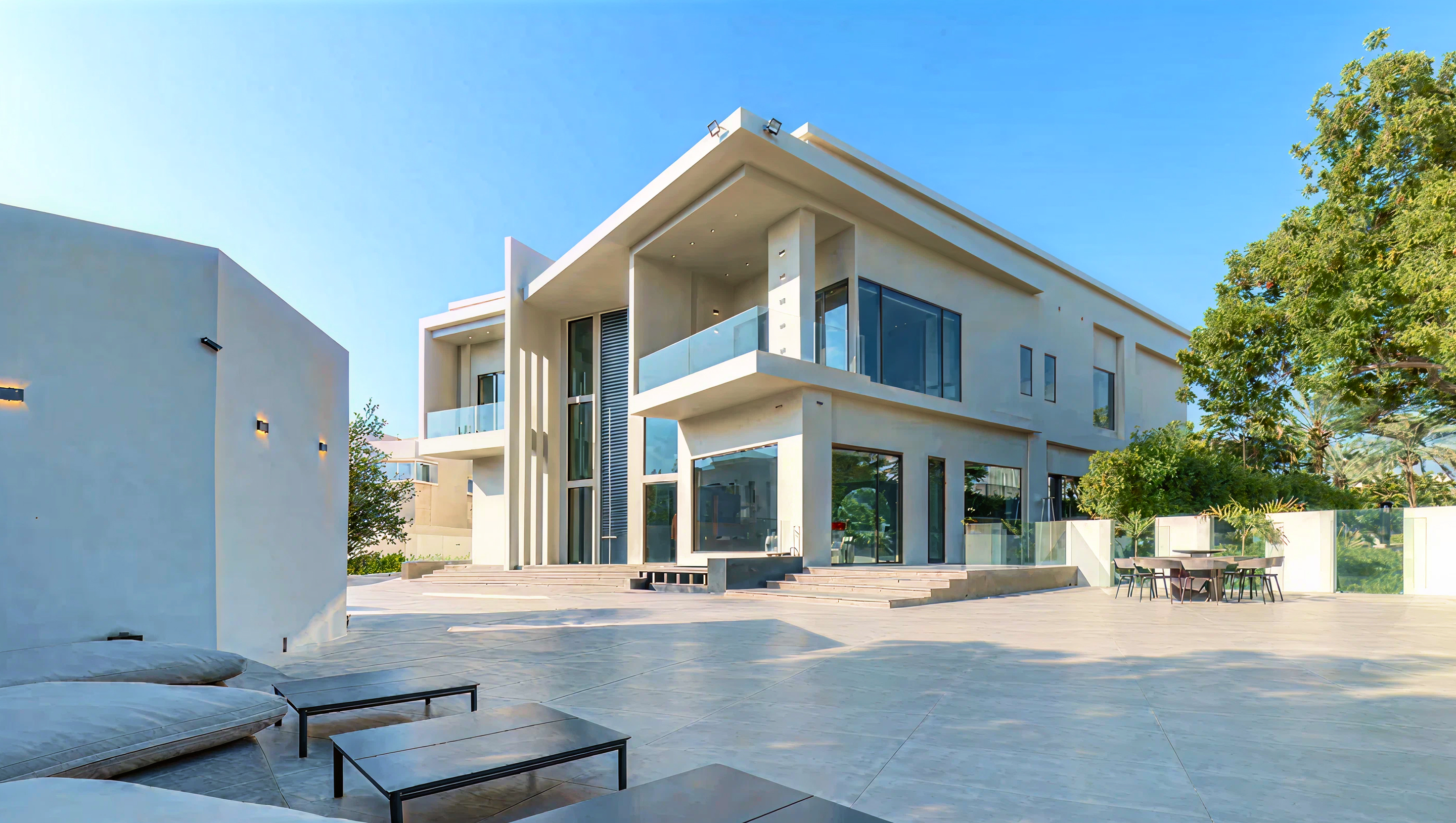 Modern villa renovation in the Emirates Hills with bespoke joinery