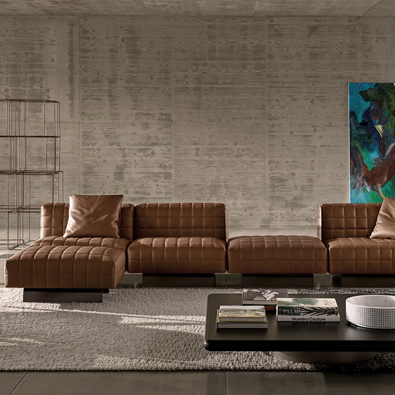 Luxurious living room interior design with elegant furniture and an open plan design