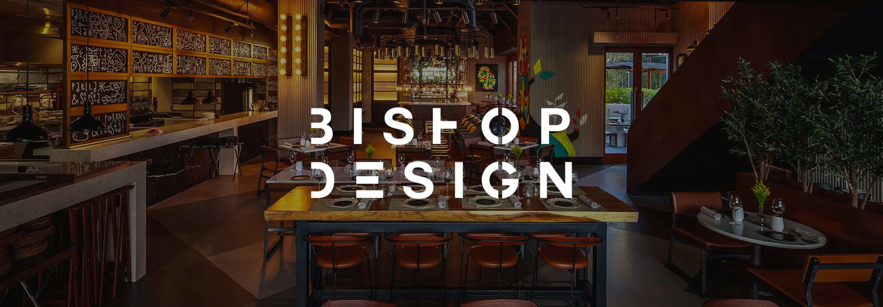 Contemporary restaurant interior by Bishop Design, one of the top interior design companies in Dubai.