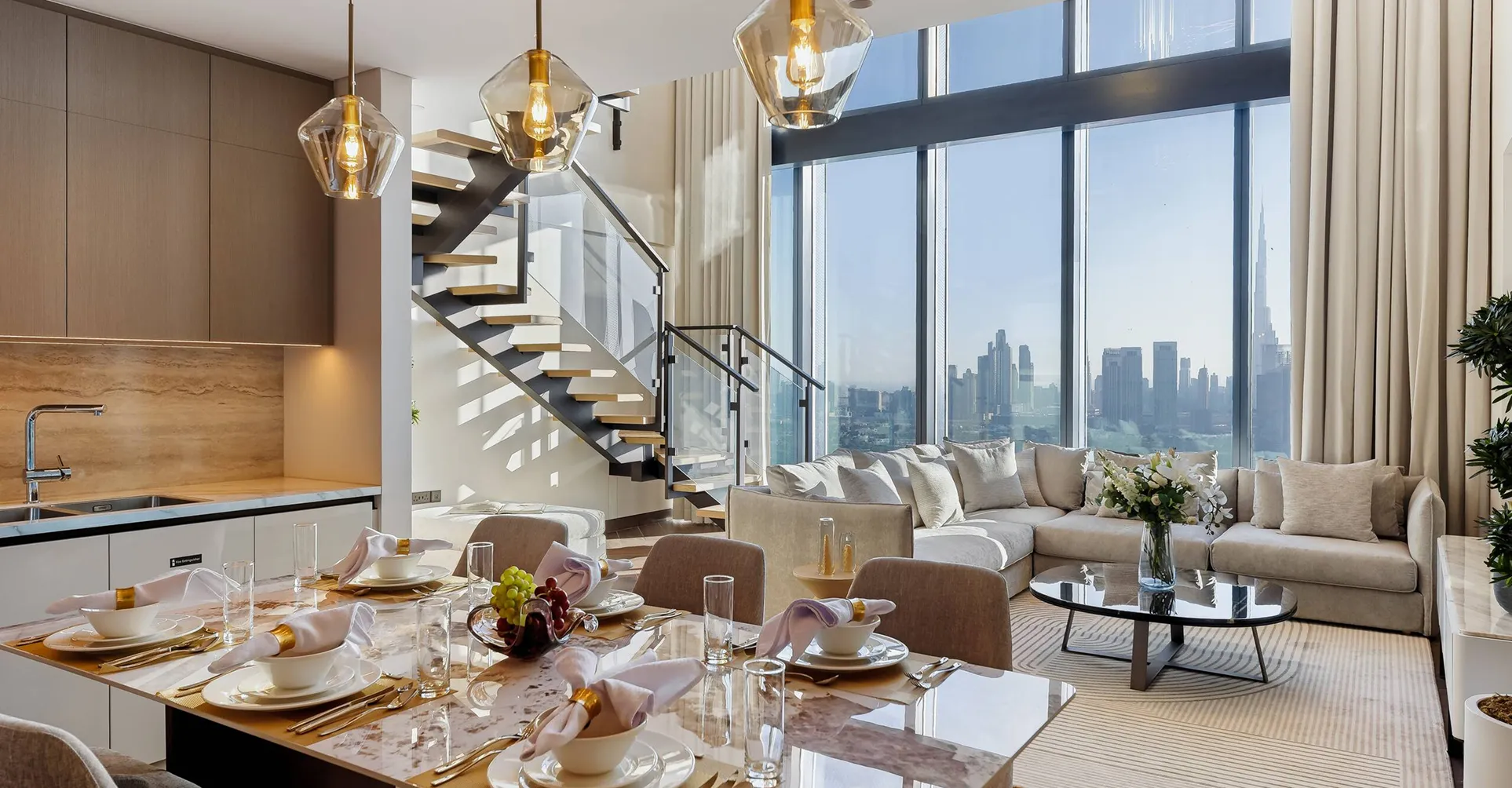 Dubai luxury dining interior design by one of the top interior design firms in Dubai.