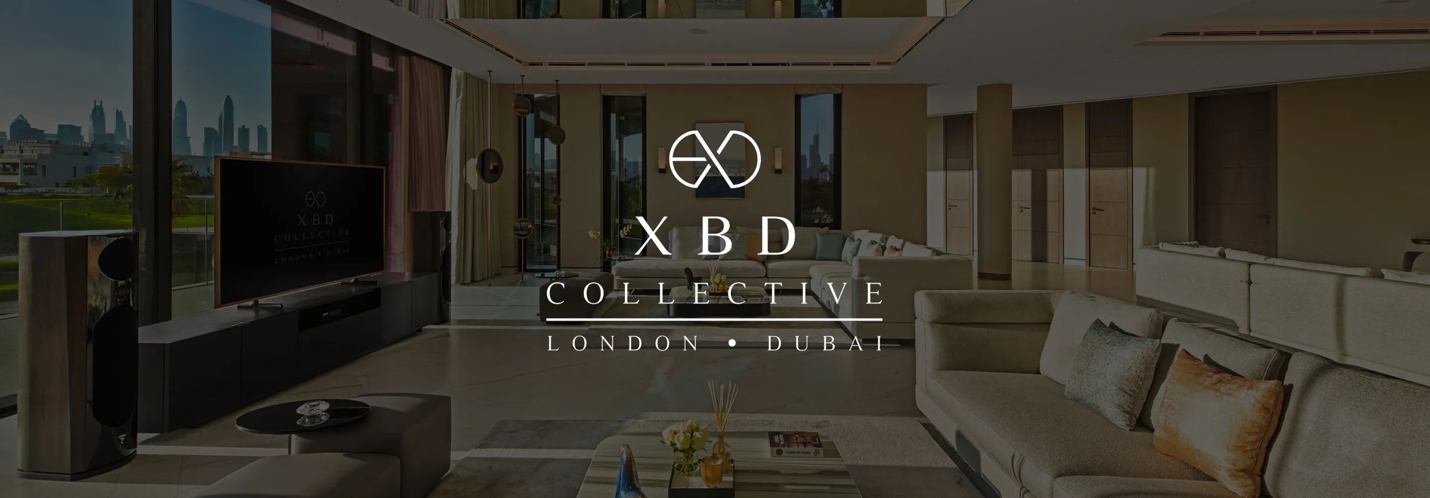 Modern living room interior by XBD Collective.