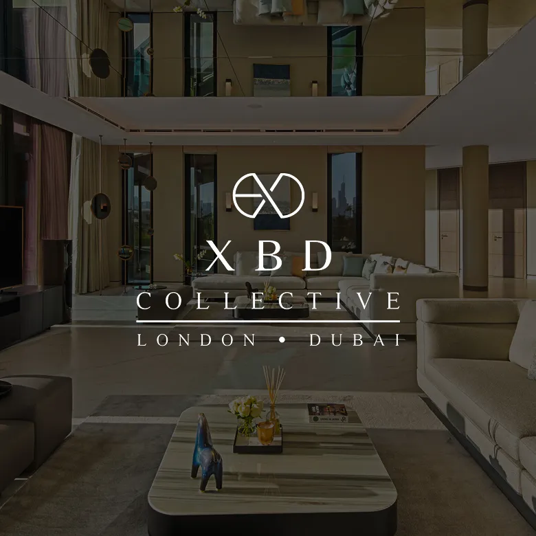 Modern living room interior by XBD Collective.