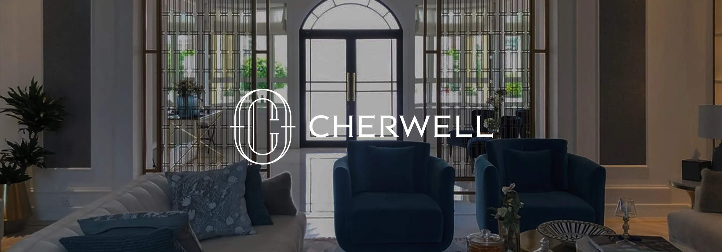 Modern living space interior design by one of the top interior design companies in Dubai.