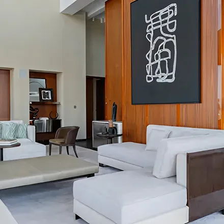 Luxury Al Barari villa showcasing Rayfitout’s interior design in Dubai.