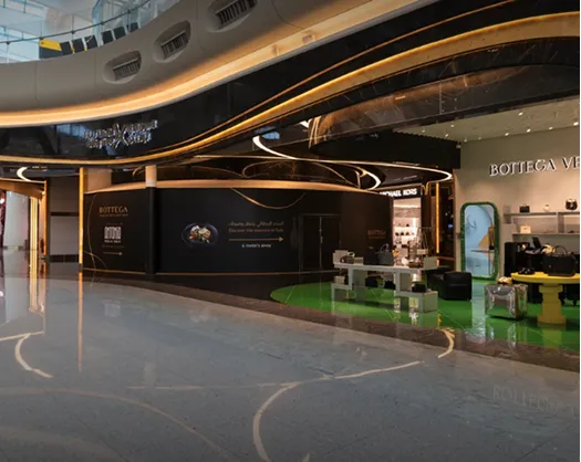 Luxury retail interior fit out by Havelock One Interiors in Dubai.