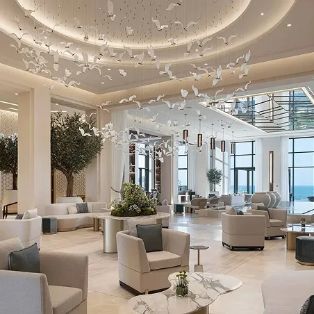 Jumeirah gulf of Bahrain featuring bespoke interior fit out in Dubai.