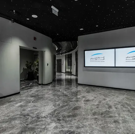 Mohamed Bin Rashid Space Centre featuring bespoke interior fit out by Design Infinity in Dubai.