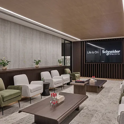 Modern interior fit out in Confidential by one of the top interior fit out companies in Dubai.