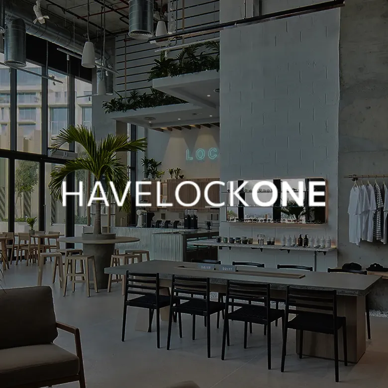 Open-plan layout with biophilic design elements in Dubai by a top interior fit out company.