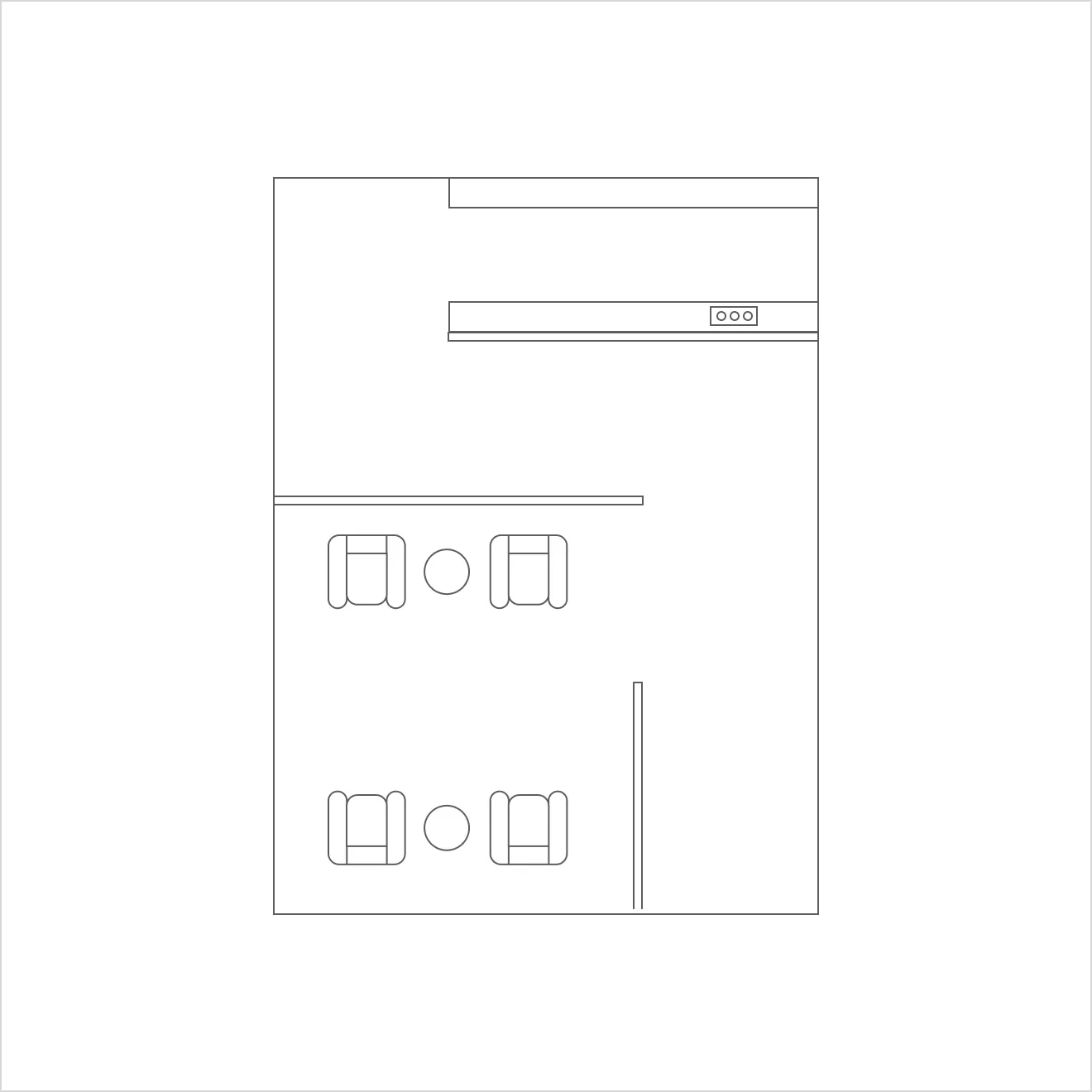 Custom-designed layouts for apartment interior design in Dubai by Rayfitout.