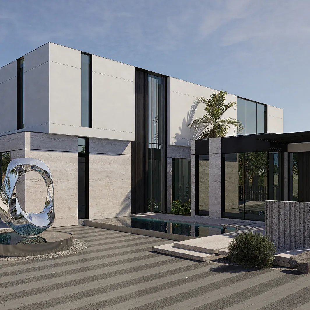 Private villa in Dubai featuring bespoke residential interior design by Rayfitout.