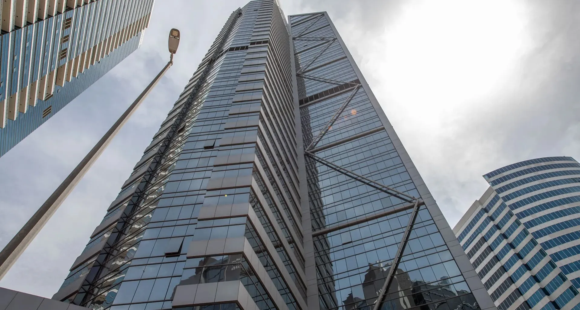 Modern building in Dubai featuring bespoke commercial interior design by Rayfitout.