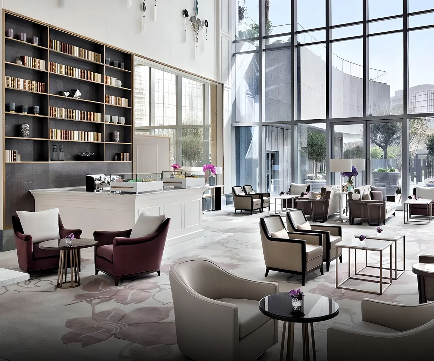 The Address Boulevard Hotel interior featuring bespoke joinery by Rayfitout.