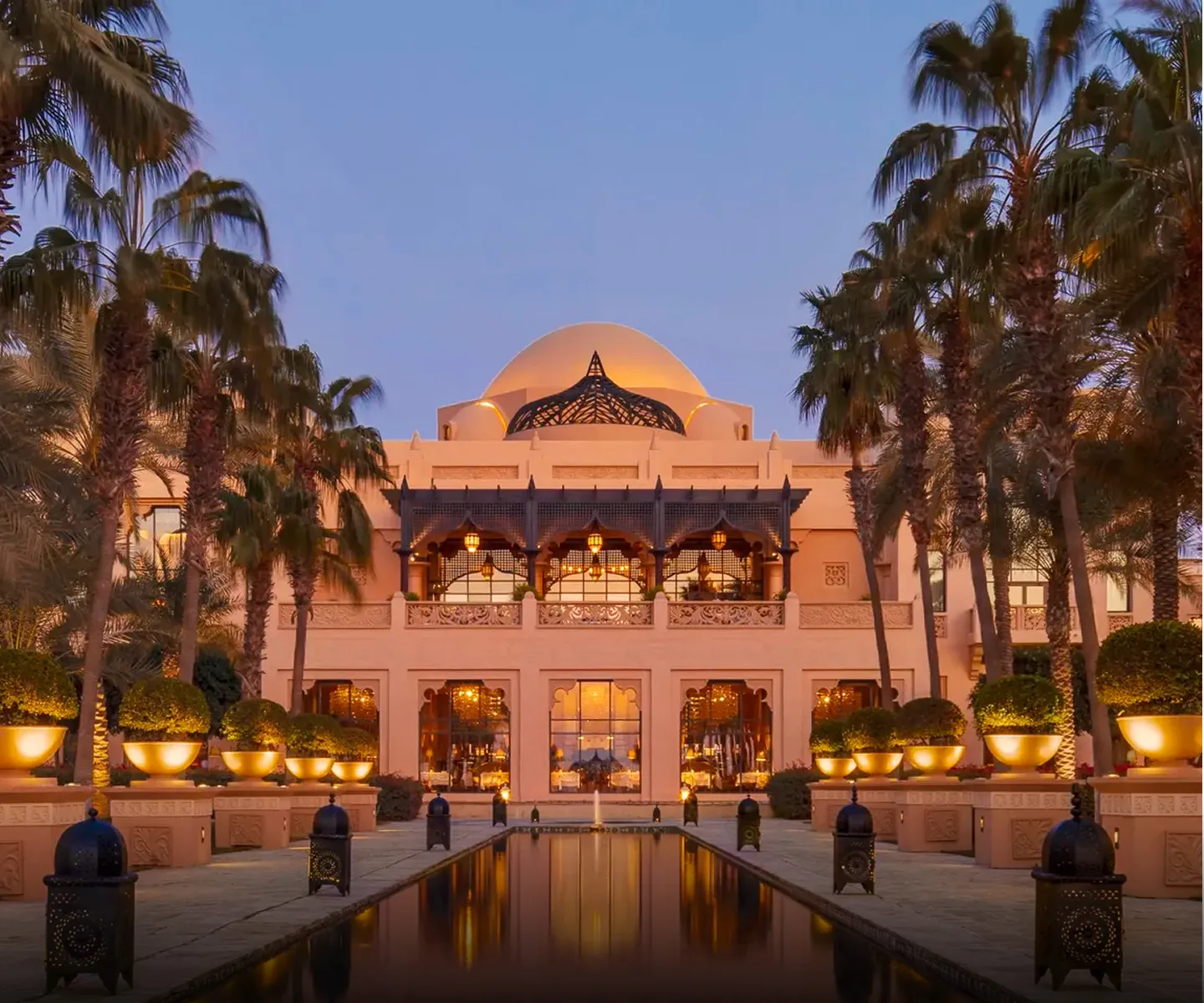 One & Only Royal Mirage resort in Dubai, featuring bespoke hospitality interior design.