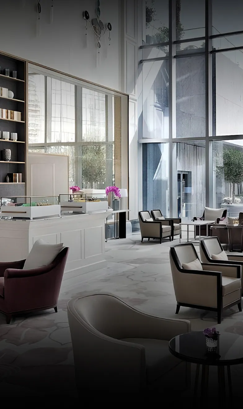 The Address Boulevard Hotel interior featuring bespoke joinery by Rayfitout.