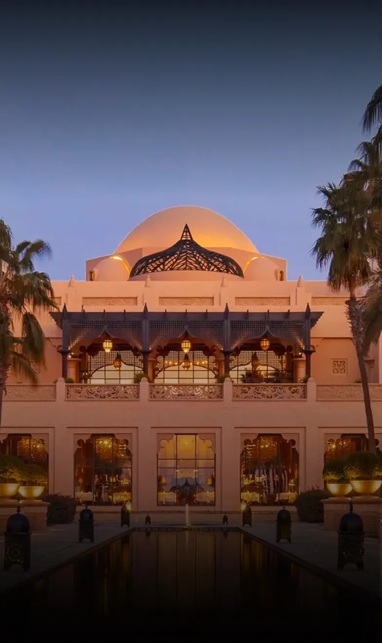 One & Only Royal Mirage resort in Dubai, featuring bespoke hospitality interior design.