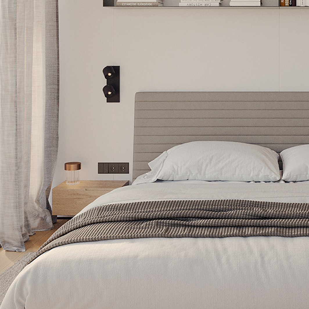 Residential interior design of a modern lobby featuring marble finishes in Dubai.