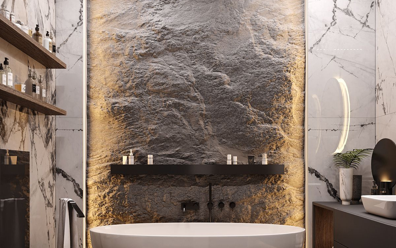 Luxury villa in Dubai featuring modern interior design and fit out by Rayfitout, an interior design firm in Dubai.