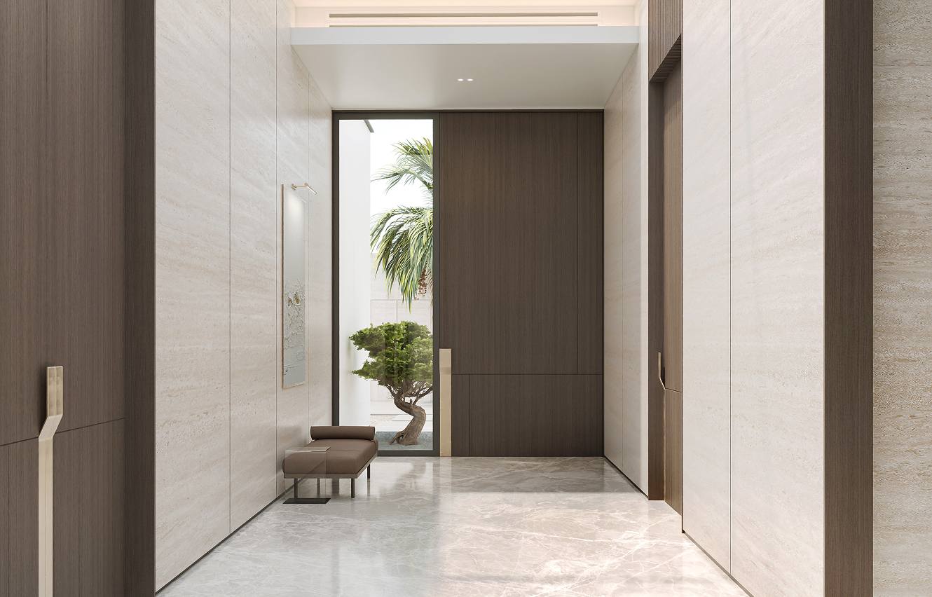 Private jet interior design featuring bespoke craftsmanship by an interior design company in Dubai.