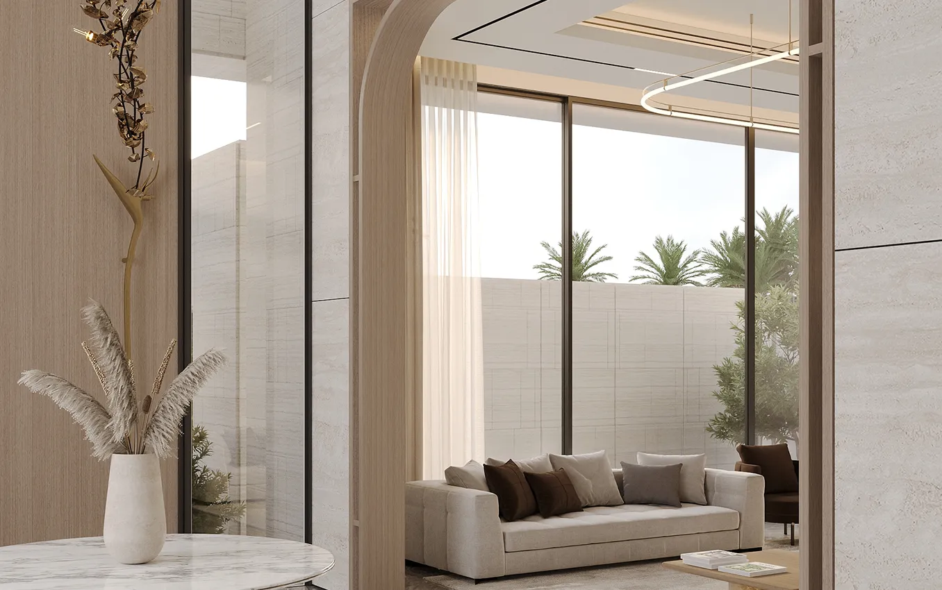 Turnkey villa design in Dubai by a leading interior design studio.