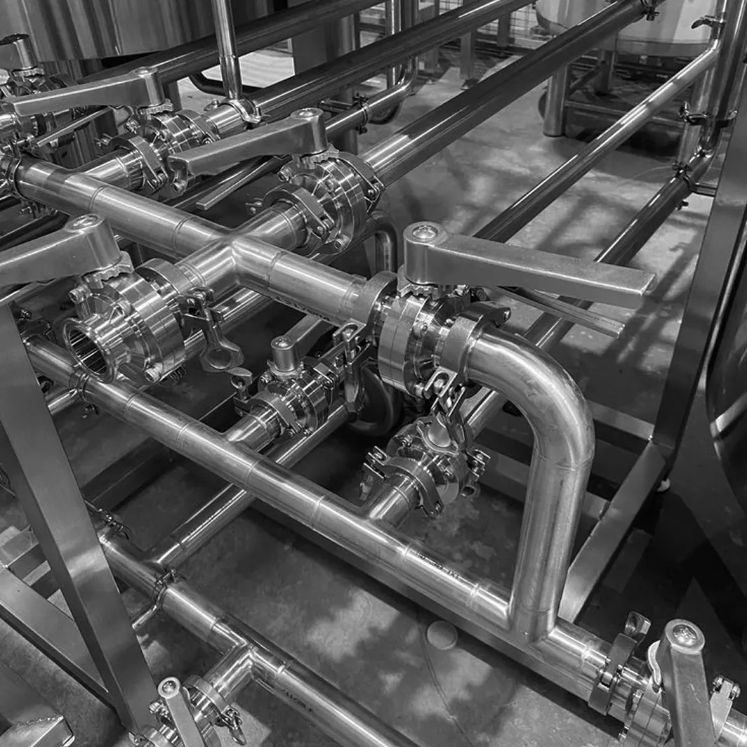 Mechanical and plumbing services featured as a turnkey interior design feature in Abu Dhabi by Rayfitout.